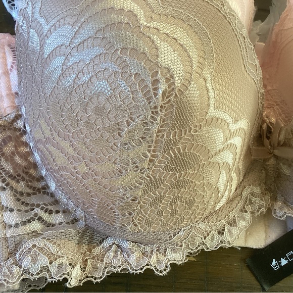 🌸3 Pack Lace Bra Demi Slight Push - Picture 2 of 7